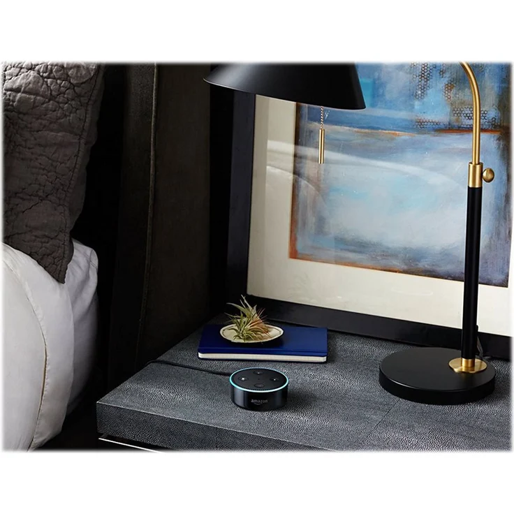 Amazon Echo Dot 2. Generation Sprachassistent schwarz – Bild 4