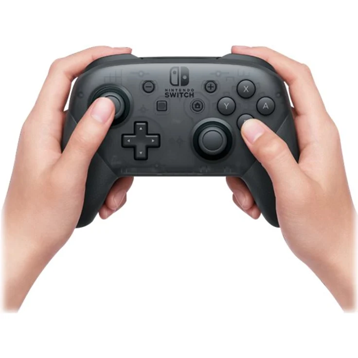 Nintendo Pro Controller, Schwarz (2510466) (Switch) – Bild 5