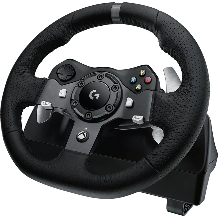 Logitech G920 Driving Force Schwarz (941-000124) (PC, Xbox One, Xbox Series) – Bild 7