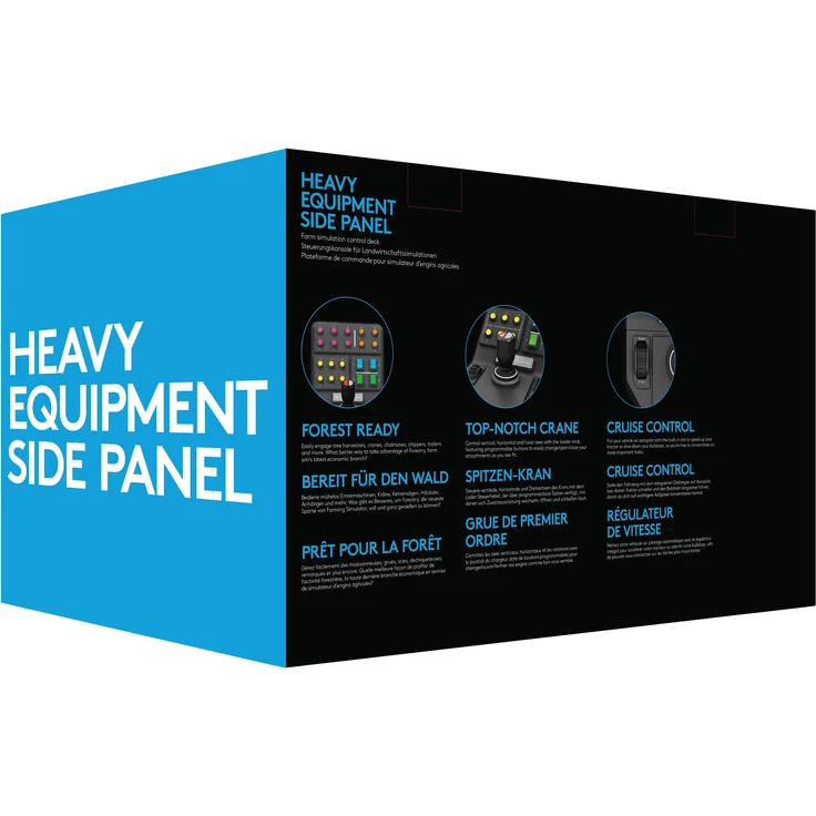 Logitech Heavy Equipment Side Panel Schwarz (945-000014) (PC) – Bild 5
