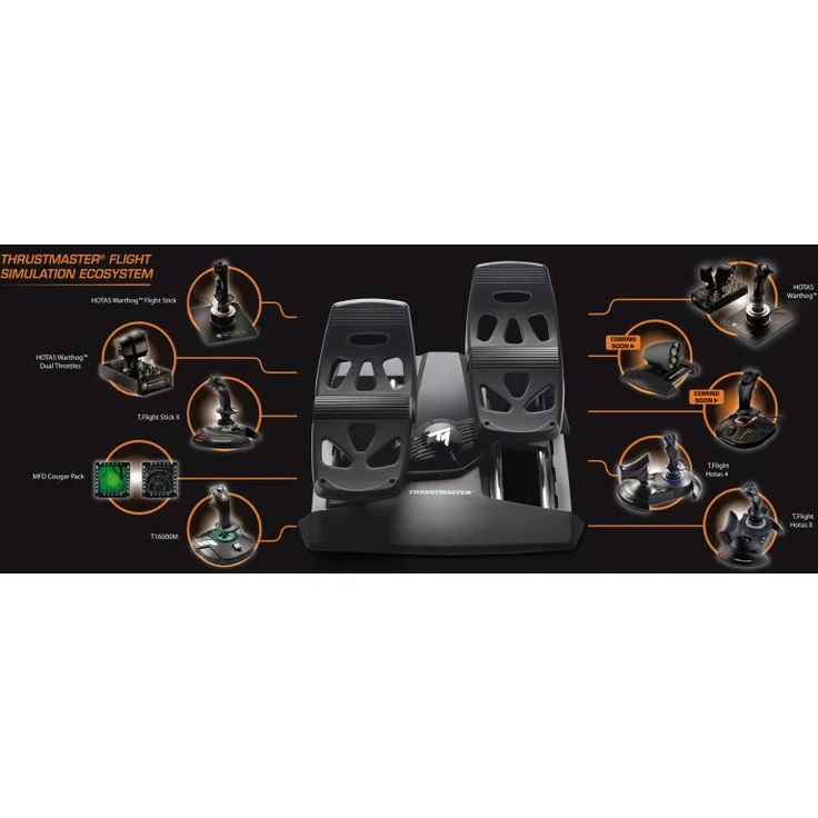 Thrustmaster T.16000M FCS Flight Pack Schwarz, Orange (2960782) (PC) – Bild 11