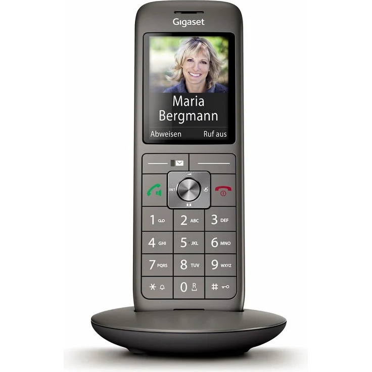 Gigaset CL660HX DECT-Telefon schnurlos für Router, FRITZ!Box, Speedport kompatibel, hochwertiges Design-Telefon, großes Farbdisplay, VoIP-Telefon, anthrazit-metallic – Bild 12