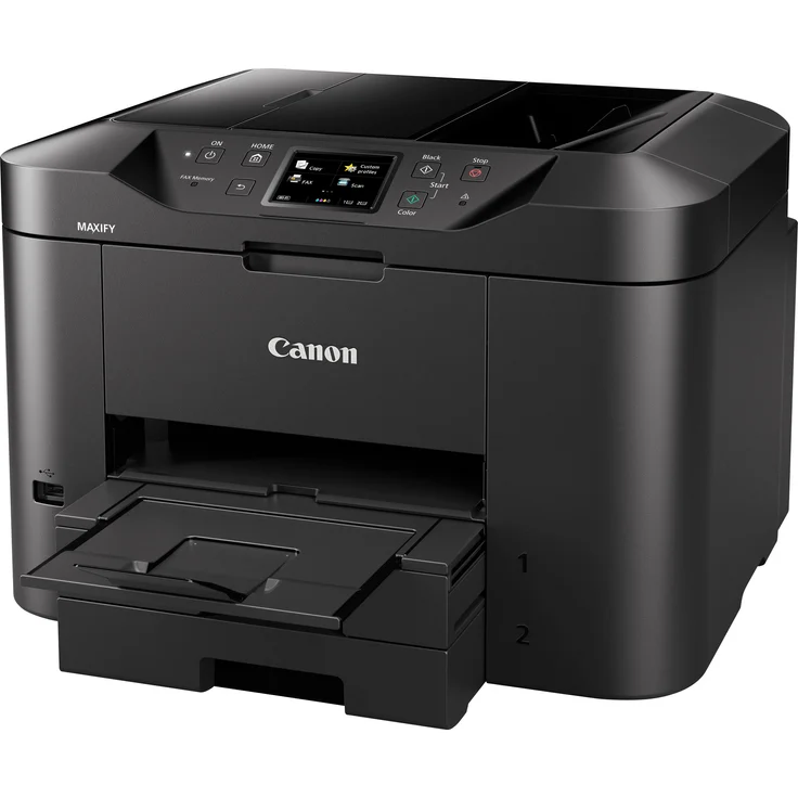 Canon MAXIFY MB2750 (4-in-1) Multifunktionsdrucker - (Tintenstrahl) Farbe, Druckgeschwindigkeit: 24 s/w, 15,5 Farbe, Auflösung: 1200 x 600, LAN, (0958C032) – Bild 5