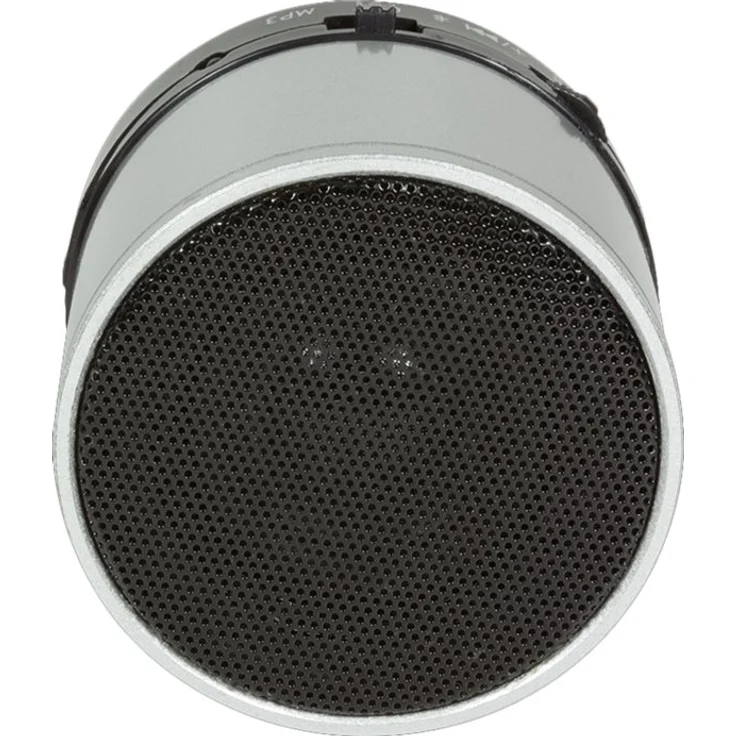LogiLink SP0051S Bluetooth Lautsprecher mit MP3-Player & integriertem FM-Radio, Farbe: Silber – Bild 3