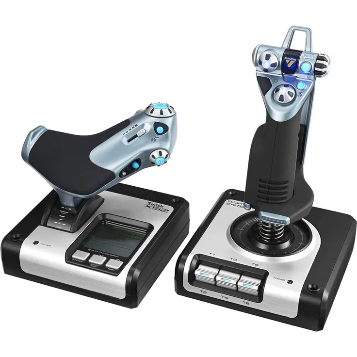 Logitech X52 Hotas Schwarz, Silber (945-000006) (PC) – Bild 15