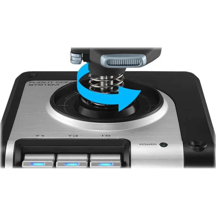 Logitech X52 Hotas Schwarz, Silber (945-000006) (PC) – Bild 11
