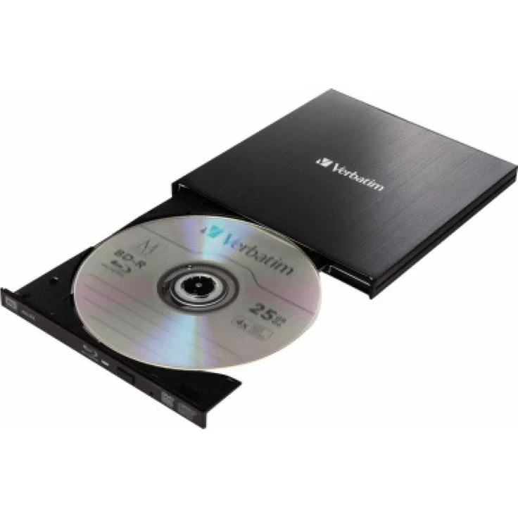 Verbatim External Slimline USB 3.0 Blu-ray und MDisc Brenner, externes Laufwerk, schnelle Datensicherung, mit Nero Burn & Archive – Bild 5