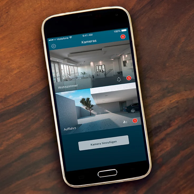 Bosch Smart Home Eyes Außenkamera mit Beleuchtung - Variante Deutschland, Frankreich und Österreich, kompatibel mit Alexa, silber (F01U314889) – Bild 13