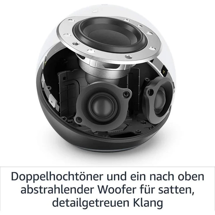 Amazon Echo (4. Generation) Smarter Lautsprecher mit herausragendem Klang, Smart Home-Hub und Alexa, Blaugrau – Bild 8