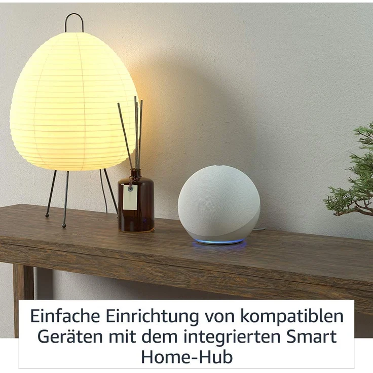 Amazon Echo (4. Generation) Smarter Lautsprecher mit herausragendem Klang, Smart Home-Hub und Alexa, Blaugrau – Bild 9