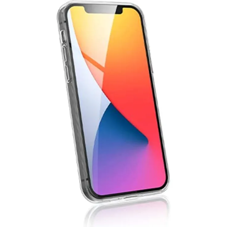 Wisam Schutzhülle, geeignet für Apple iPhone 12/12 Pro (6,1 Zoll), Silikon Case Schutzhülle Hülle, transparent