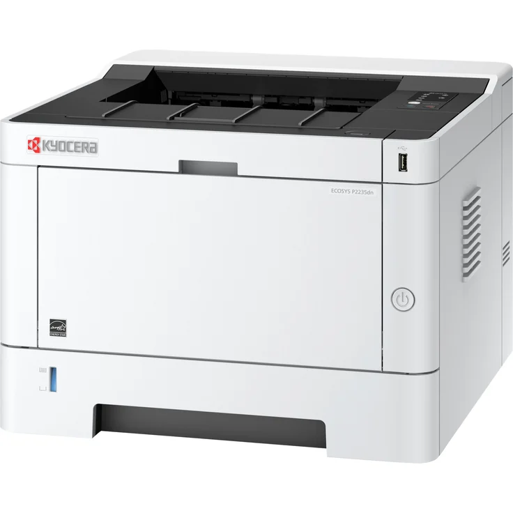 Kyocera Ecosys P2235dn - Laserdrucker, Mono, Auflösung: 1200 x 1200 dpi, Druckgeschwindigkeit (S/W): 35 S/min, Papierzufuhr: 350 Blatt (1102RV3NL0) – Bild 2