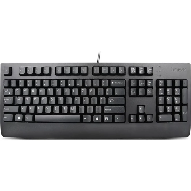 Lenovo Preferred Pro II - Tastatur - USB - Deutsch QWERTZ - Schwarz - für ThinkCentre M70, M80, ThinkPad T14 Gen 2, T15 Gen 2, V14 G2 ALC, V15 IML, V50s-07, V55t-15 (4X30M86893) – Bild 2