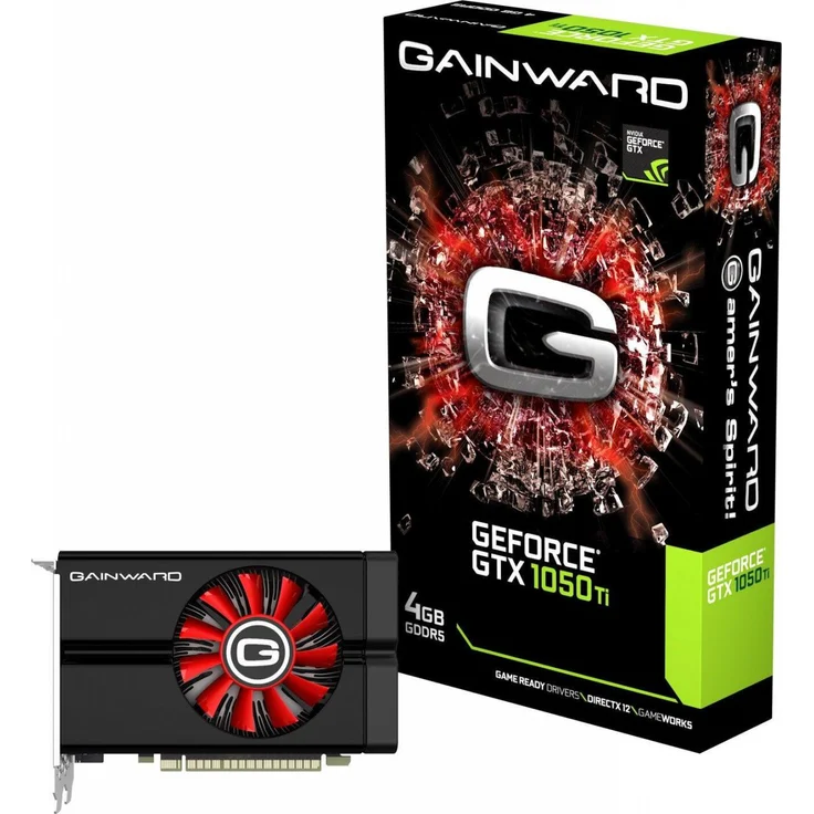 Gainward GeForce GTX 1050 426018336-3828 Grafikkarte 4GB (DDR5 128bit) schwarz – Bild 5