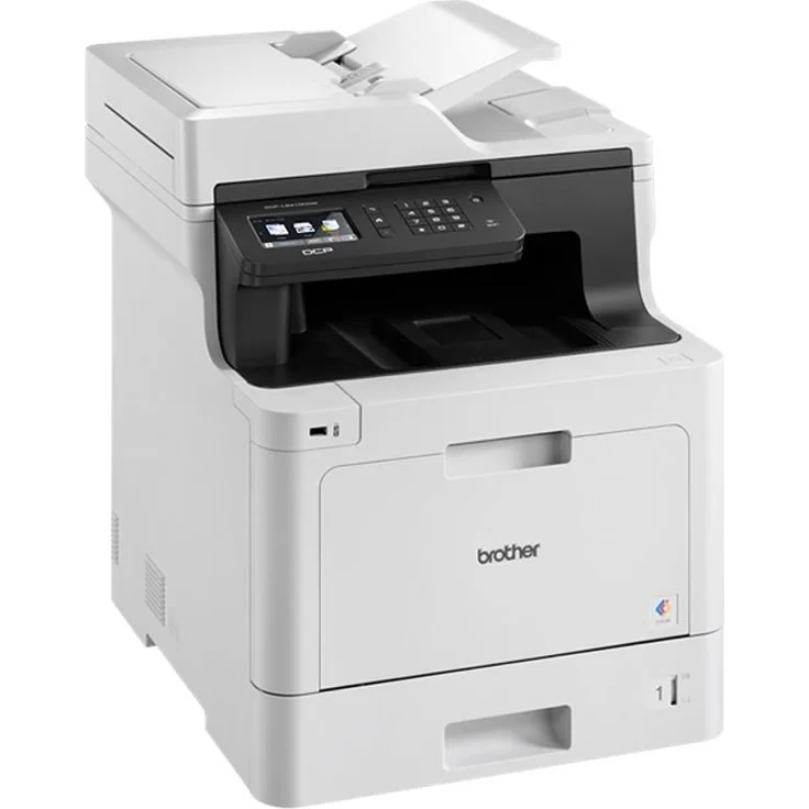 Brother DCP-L8410CDW (3-in-1) Multifunktionsdrucker - (Laser) Farbe, Druckgeschwindigkeit: 31 s/w, 31 Farbe, Auflösung: 2400 x 600, LAN, WLAN, AirPrint, Mobile Print, Cloud Print (DCPL8410CDWG1) – Bild 4