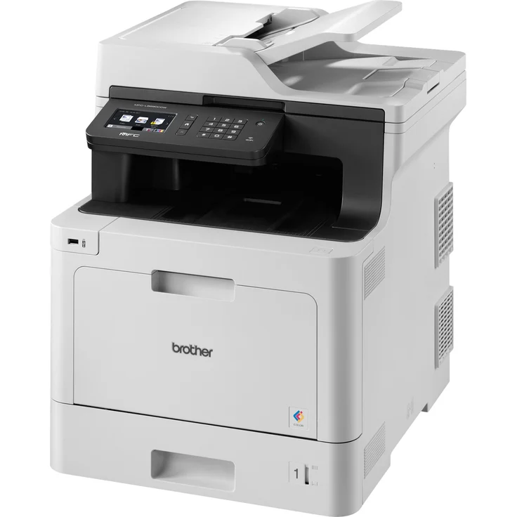 Brother MFC-L8690CDW (4-in-1) Multifunktionsdrucker - (Laser) Farbe, Druckgeschwindigkeit: 31 s/w, 31 Farbe, Auflösung: 2400 x 600, LAN, RJ-45, WLAN, AirPrint, Mobile Print, NFC, Cloud Print (MFCL8690CDWG1) – Bild 6