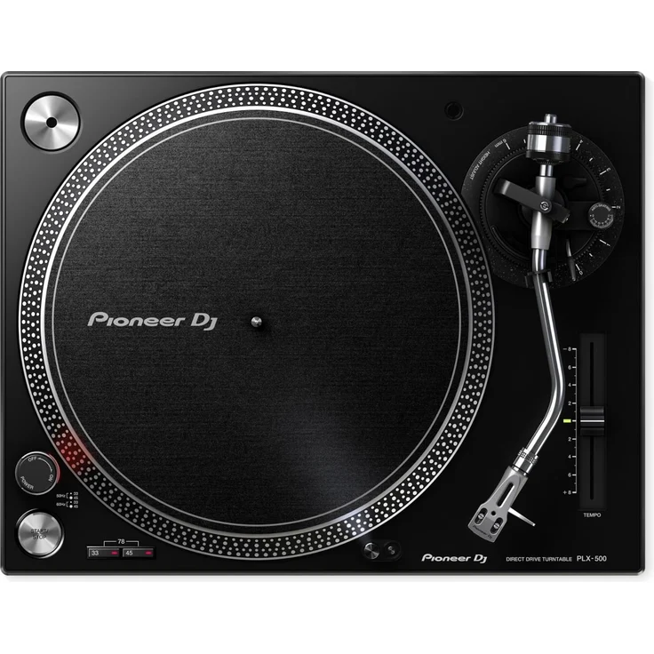 Pioneer DJ PLX-500-K DJ-Plattenspieler mit Direktantrieb, Schwarz – Bild 2