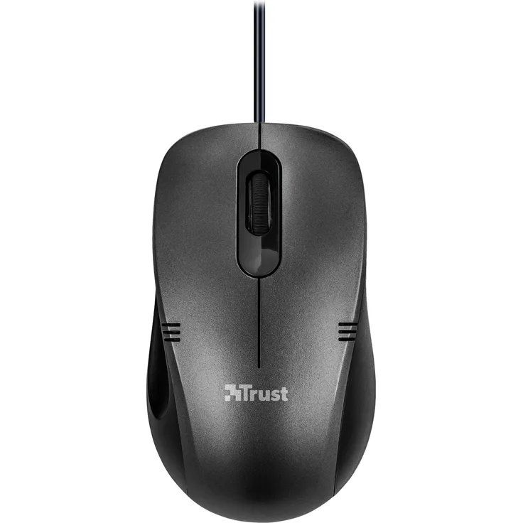 Trust Ivero Kompakte Optische Maus schwarz-grau