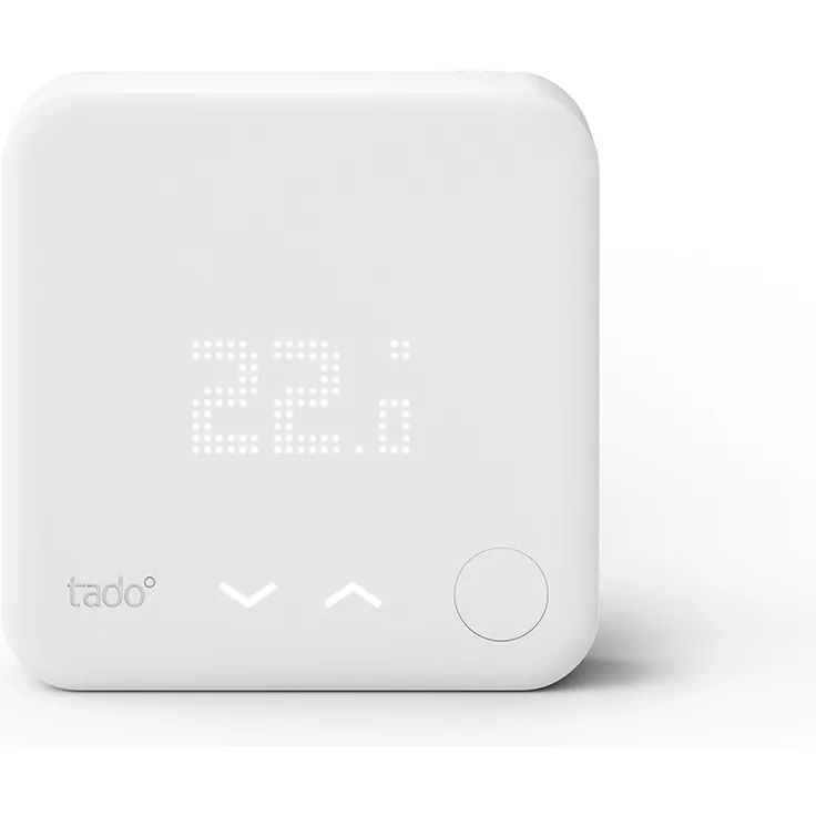 tado° Smartes Thermostat (Verkabelt) - Zusatzprodukt für Einzelraumsteuerung, Intelligente Heizungssteuerung, Einfach selbst zu installieren, Designed in Germany