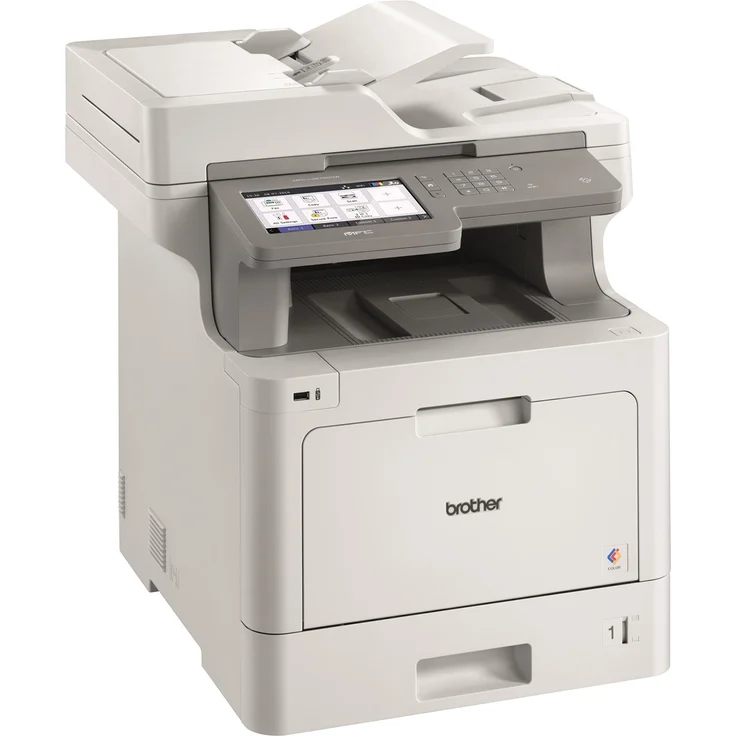 Brother MFC-L9570CDW (4-in-1) Multifunktionsdrucker - (Laser) Farbe, Druckgeschwindigkeit: 50 s/w, 50 Farbe, Auflösung: 2400 x 600, LAN, USB, WLAN, AirPrint, Mobile Print, NFC, Cloud Print (MFCL9570CDWG1) – Bild 5