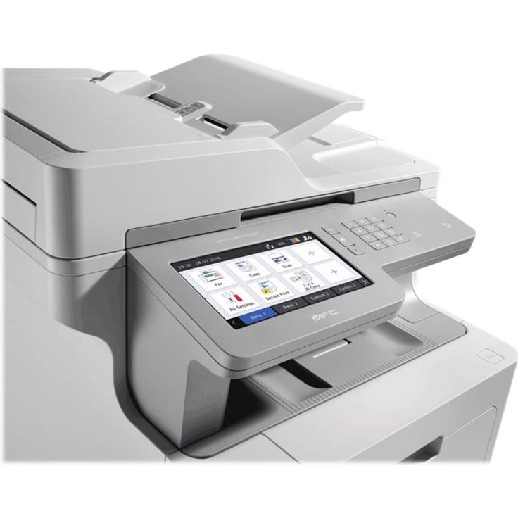 Brother MFC-L9570CDW (4-in-1) Multifunktionsdrucker - (Laser) Farbe, Druckgeschwindigkeit: 50 s/w, 50 Farbe, Auflösung: 2400 x 600, LAN, USB, WLAN, AirPrint, Mobile Print, NFC, Cloud Print (MFCL9570CDWG1) – Bild 6