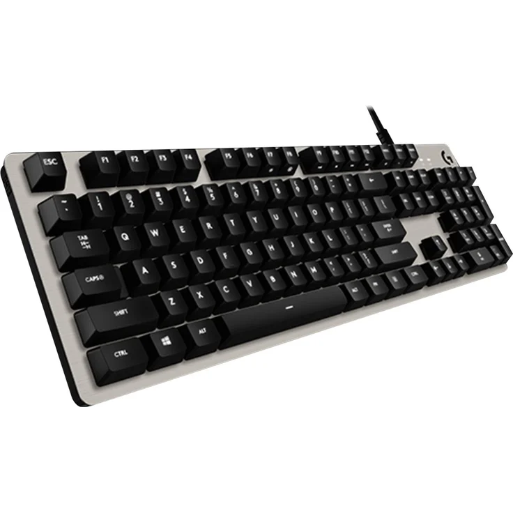 Logitech G413 - Tastatur - hintergrundbeleuchtet - USB - USA International QWERTY - Romer-G - Silber (920-008476) – Bild 2