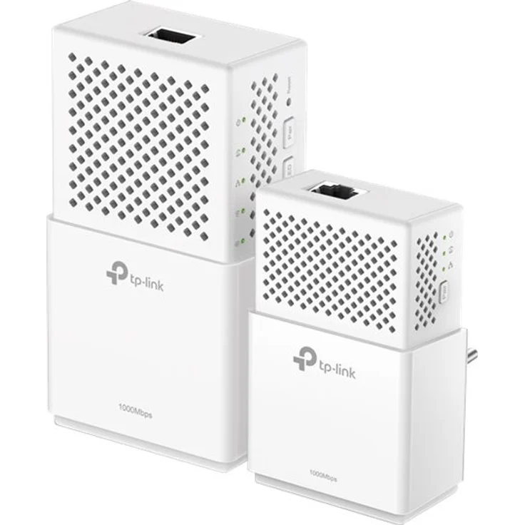 TP-Link TL-WPA7510 KIT AV1000 WLAN AC750 Gigabit Powerline Netzwerkadapter (1000Mbps, Gigabit Ports, ideal für HDTV, Plug und Play, 2-Teilig) – Bild 2