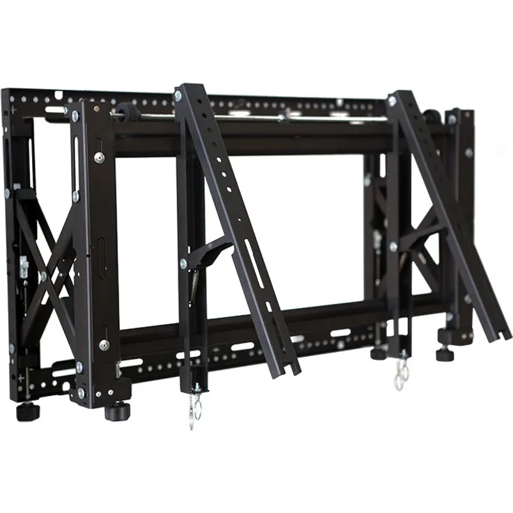 Edbak VWPOP65-L 65Zoll Schwarz - Flachbildschirm-Wandhalterung (60 kg, 106,7 cm (42 Zoll), 165,1 cm (65 Zoll), 100 x 100 mm, 600 x 400 mm, Schwarz)