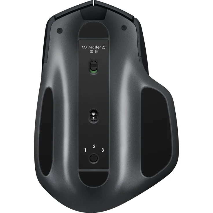 Logitech MX Master 2S Kabellose Maus, Bluetooth und 2.4GHz Verbindung via Unifying USB-Empfänger, 4000 DPI Sensor, Wiederaufladbarer Akku, Multi-Device, 7 Tasten, PC-Mac-iPadOS - graphit-schwarz – Bild 11