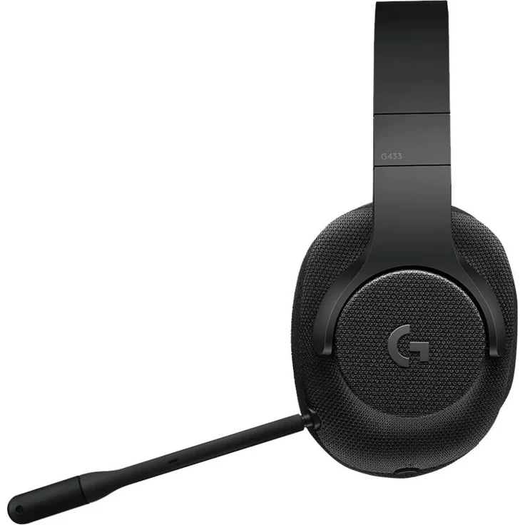 Logitech G433 Kabelgebundenes Gaming-Headset, 7.1 Surround Sound, DTS Headphone:X, 40mm Pro-G Treiber, USB-Anschluss & 3.5mm Klinke, Abnehmbares Mikrofon, PC-Xbox One-PS4-Nintendo Switch - schwarz – Bild 3