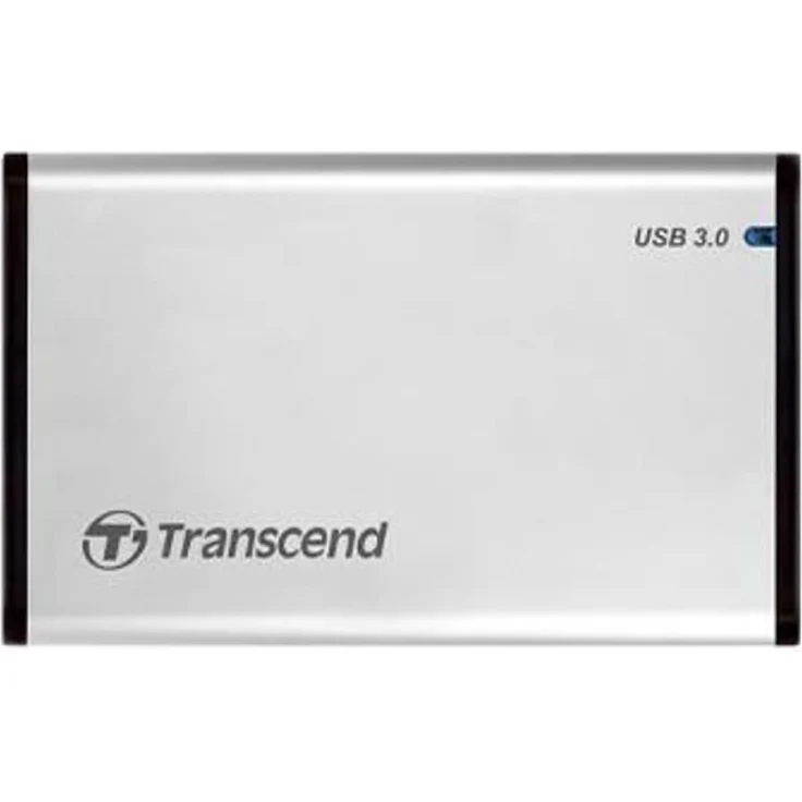 Transcend StoreJet - Speichergehäuse - 6.4 cm (2.5") - SATA 6Gb/s - USB 3.0 (TS0GSJ25S3) – Bild 2