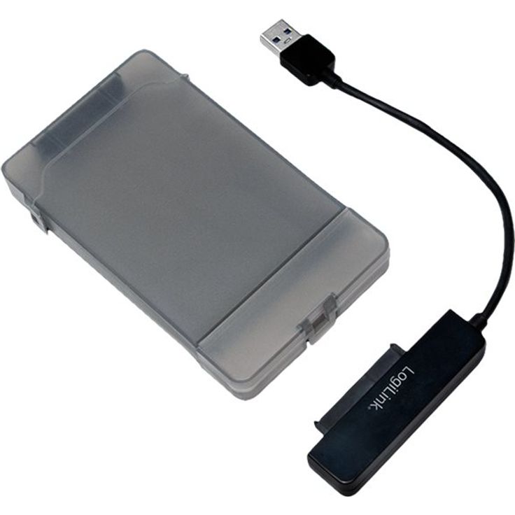 LogiLink AU0037 USB 3.0-auf-SATA Adapter mit Schutzhülle 63,5 cm (2,5 Zoll) – Bild 2