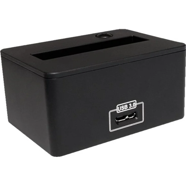 LogiLink USB 3.0 Docking Station können Sie 2,5'' SATA Festplatten an Ihren Computer anschließen ohne den PC zu öffnen oder EIN externes Festplattengehäuse zu verwenden – Bild 3