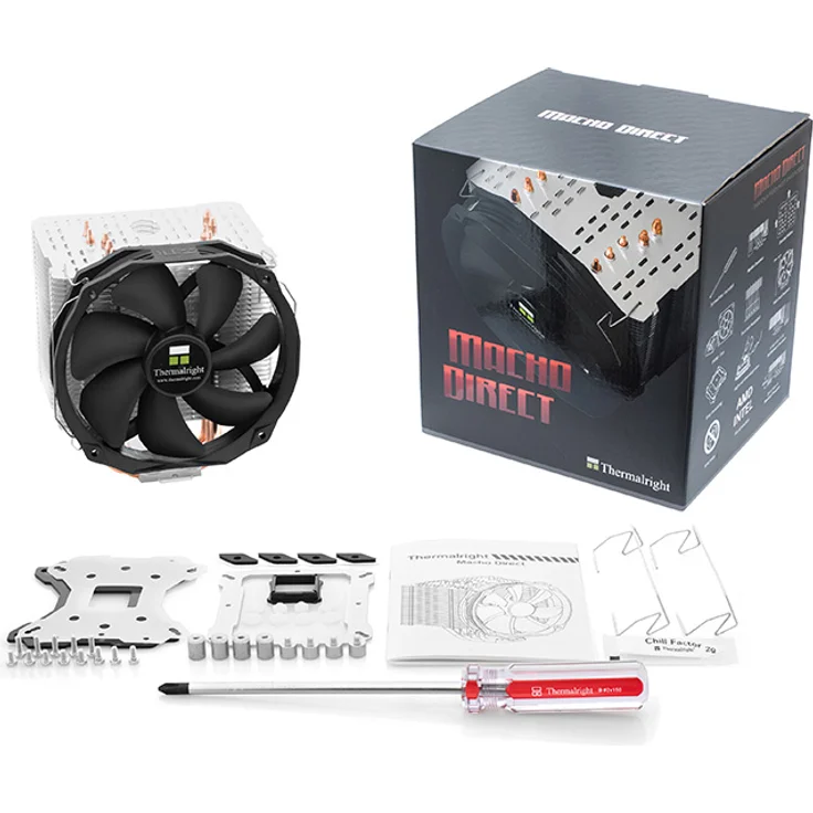 Thermalright Macho Direct - Prozessorkühler - (LGA775 Socket, LGA1156 Socket, Socket AM2, Socket AM2+, LGA1366 Socket, Socket AM3, LGA1155 Socket, Socket AM3+, LGA2011 Socket, Socket FM1, Socket FM2, LGA1150 Socket, Socket FM2+, LGA2011-3 Socket, LGA1151  - Preisvergleich – Bild 6
