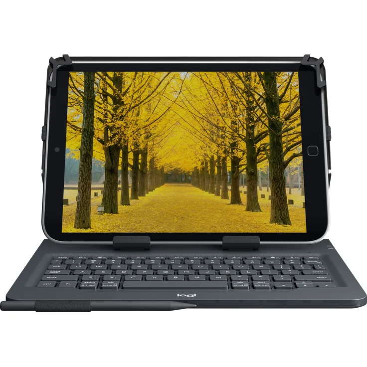 Logitech Universal - Tastatur und Foliohülle - kabellos - Bluetooth 3.0 - QWERTY - GB (920-008341) – Bild 2