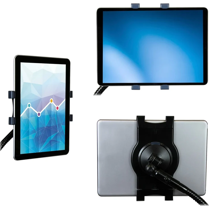 StarTech.com Schwanenhals Tablet Halter (für 7 Zoll bis 11 Zoll Tablets, mit Tischklemme, 360 Grad drehbar) – Bild 3