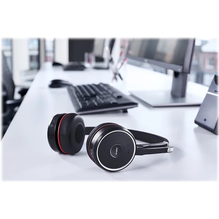 Jabra Evolve 75 MS Wireless Stereo On-Ear Headset, schwarz – Bild 13
