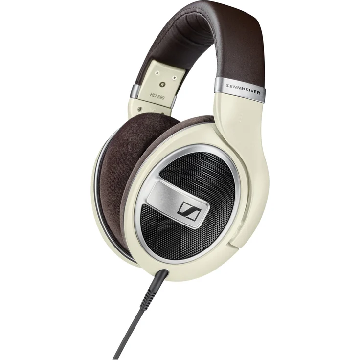 Sennheiser HD 599 Kopfhörer (ohrumschließender, offener) Ivory – Bild 2