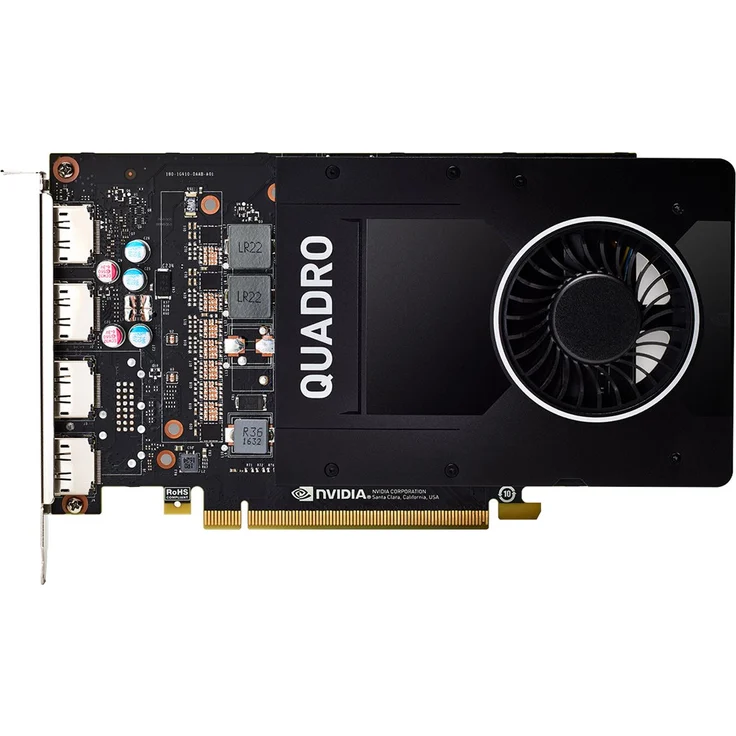 PNY Quadro P2000 5GB GDDR5 (VCQP2000-PB) – Bild 4