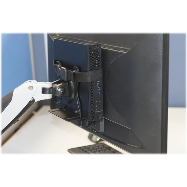 DIGITUS VESA Adapter 75x75, 100x100 - PC-Halterung - Zur PC-Montage hinter dem Monitor - Tragkraft 5 kg - Schwarz – Bild 2