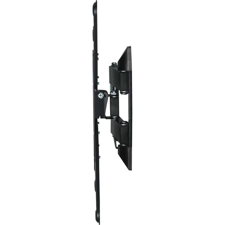 Hama Wandhalterung TV (schwenkbar, neigbar, vollbeweglich, Wandhalter für Fernseher von 32 bis 65 Zoll (81 - 165 cm), VESA bis 400x400, inkl Fischer Dübel, extra Stabilität durch 3 Gelenke) schwarz – Bild 2