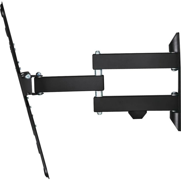 Hama Wandhalterung TV (schwenkbar, neigbar, vollbeweglich, Wandhalter für Fernseher von 32 bis 65 Zoll (81 - 165 cm), VESA bis 400x400, inkl Fischer Dübel, extra Stabilität durch 3 Gelenke) schwarz – Bild 4