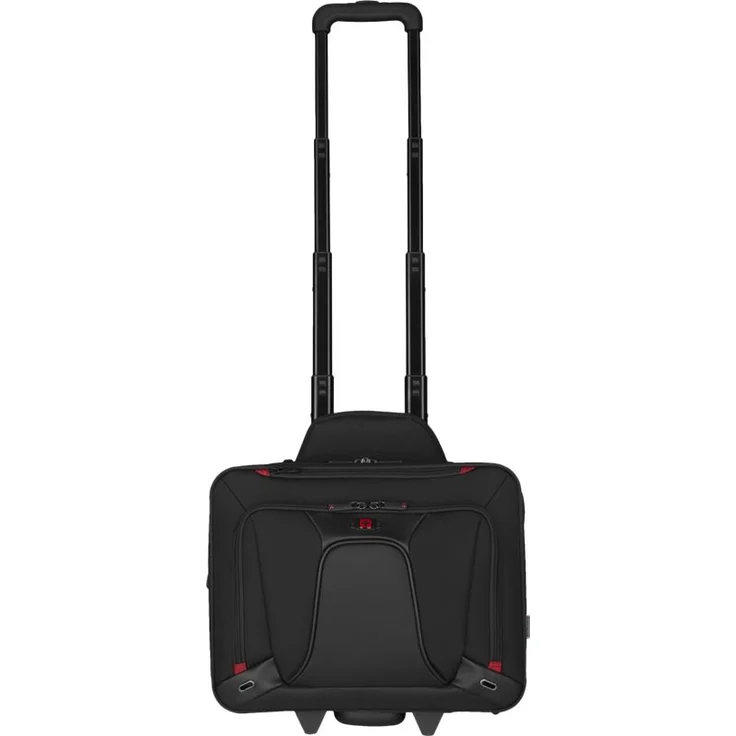 Wenger 600664 Transfer erweiterbar auf Rädern Laptop Aktentasche, gepolsterte Laptopfach mit iPad-Tablet - eReader Tasche in schwarz {18 Liter} – Bild 5