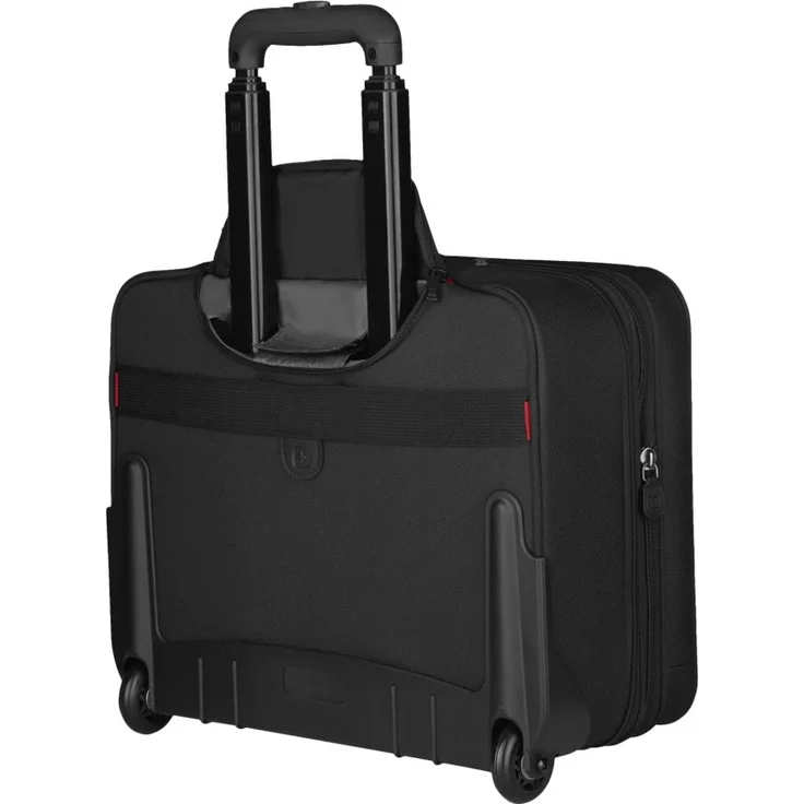 Wenger 600664 Transfer erweiterbar auf Rädern Laptop Aktentasche, gepolsterte Laptopfach mit iPad-Tablet - eReader Tasche in schwarz {18 Liter} – Bild 4
