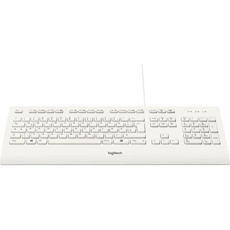 Logitech K280e - Tastatur - USB - Deutsch QWERTZ - weiß (920-008319) – Bild 2
