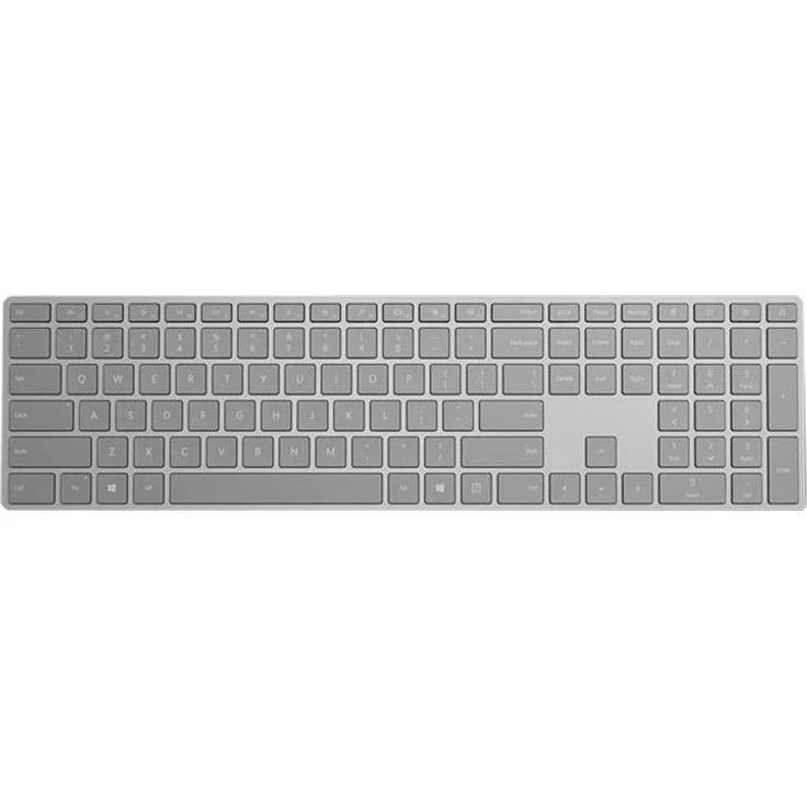 Microsoft Surface Keyboard - Tastatur - kabellos - Bluetooth 4.0 - Deutsch QWERTZ - Grau - kommerziell (3YJ-00005) – Bild 1