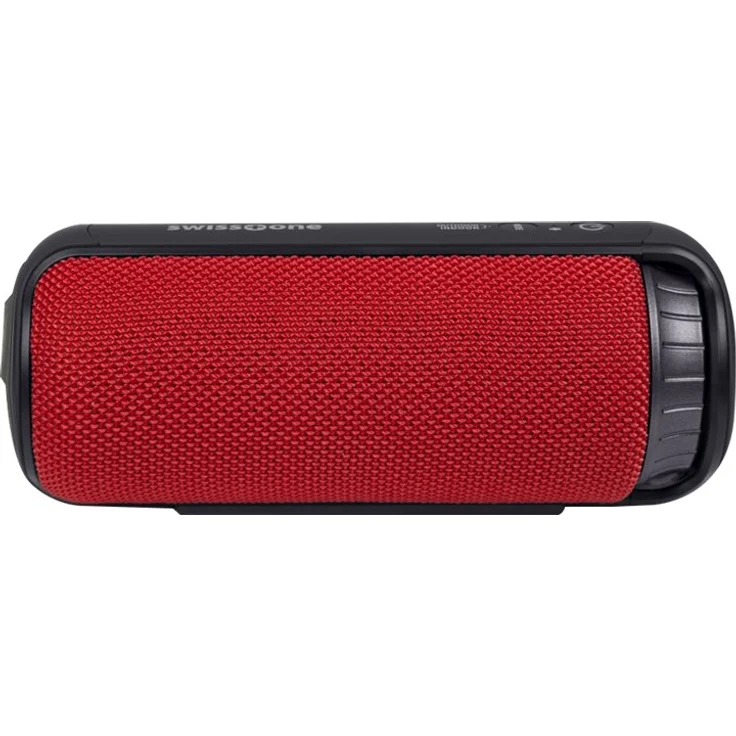 swisstone BX 500 Bluetooth Lautsprecher (Spritzwassergeschützt nach IPX4, Freisprechfunktion, X-Bass für satten Sound) rot-schwarz – Bild 5