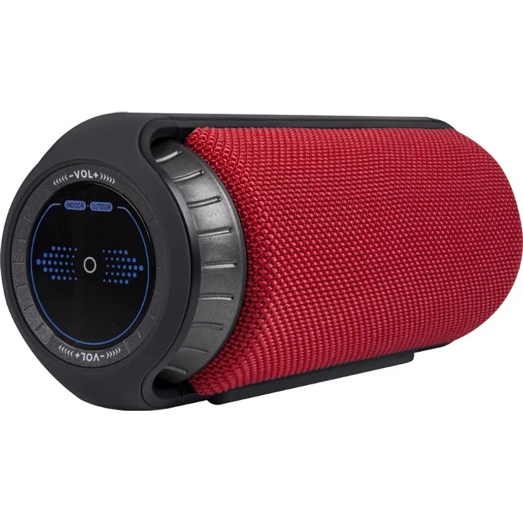 swisstone BX 500 Bluetooth Lautsprecher (Spritzwassergeschützt nach IPX4, Freisprechfunktion, X-Bass für satten Sound) rot-schwarz – Bild 6