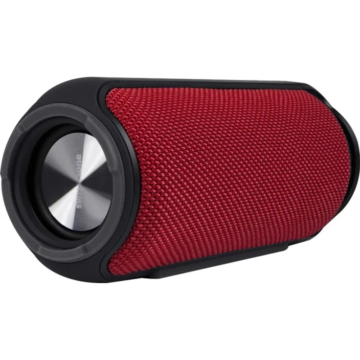 swisstone BX 500 Bluetooth Lautsprecher (Spritzwassergeschützt nach IPX4, Freisprechfunktion, X-Bass für satten Sound) rot-schwarz – Bild 7