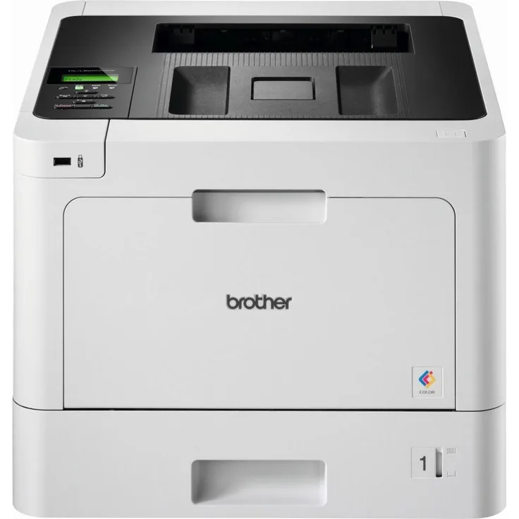 Brother HL-L8260CDW - Laserdrucker, Farbe, Auflösung: 2400 x 600 dpi, Druckgeschwindigkeit (S/W): 31 S/min, Papierzufuhr: 300 Blatt (HLL8260CDWG1)